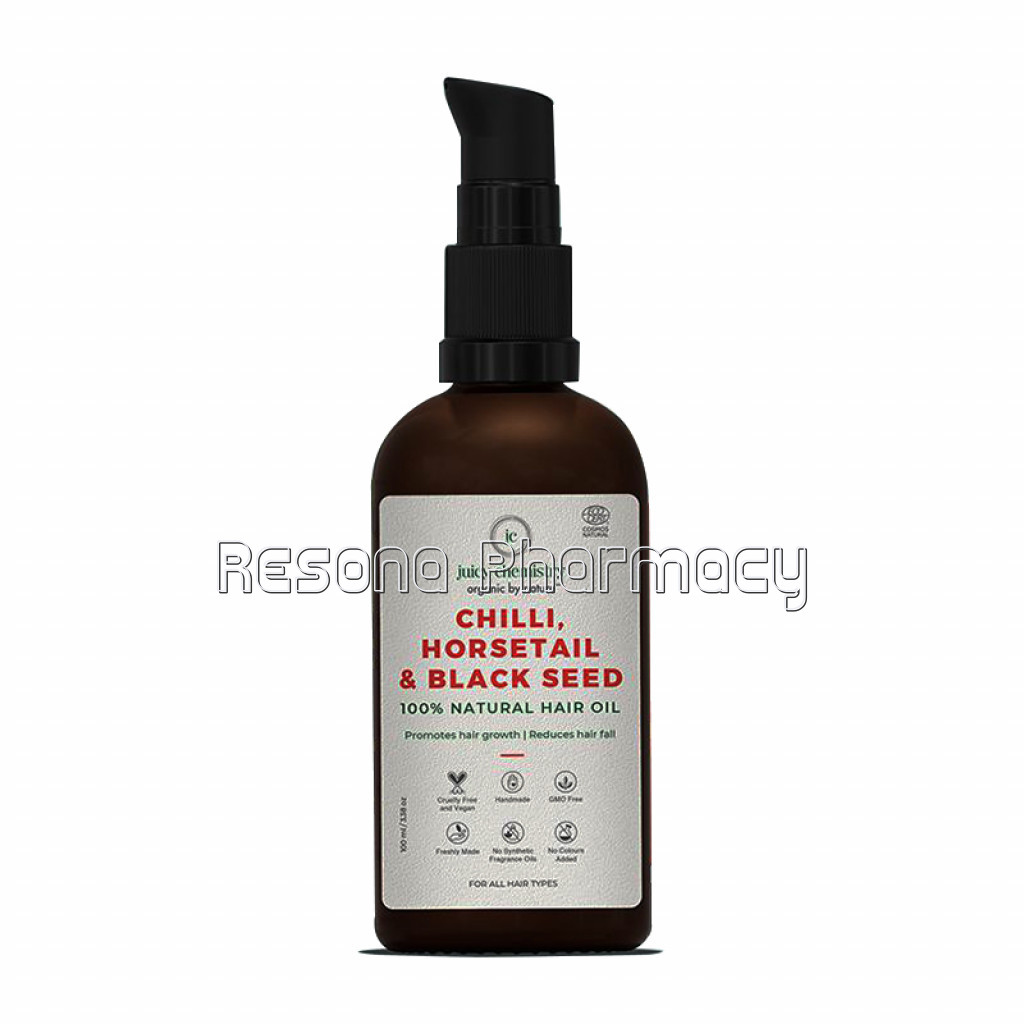 Chilli, Horsetail And Black Seed Hair Oil 30Ml