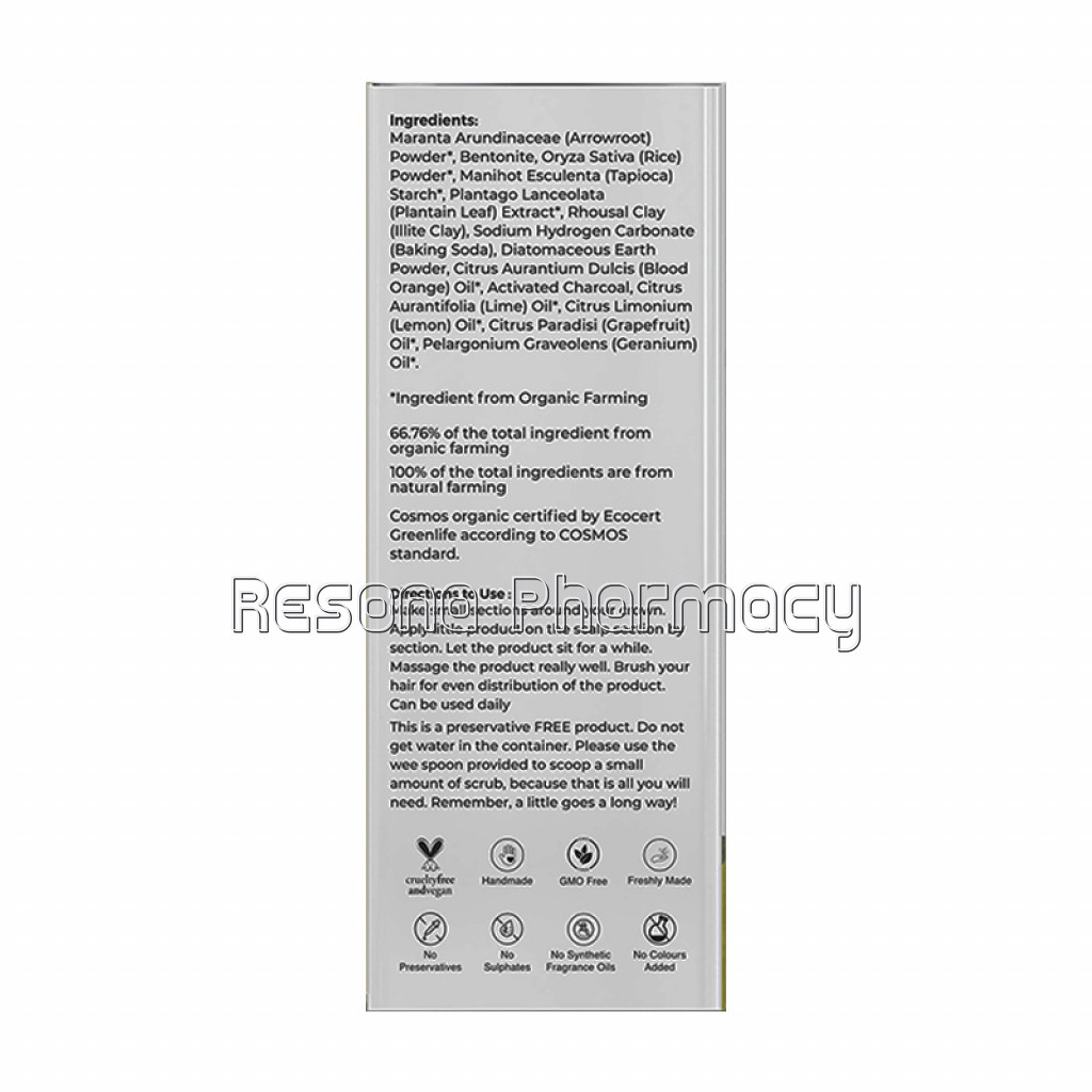 Plantain, Bamboo And Charcoal Dry Shampoo