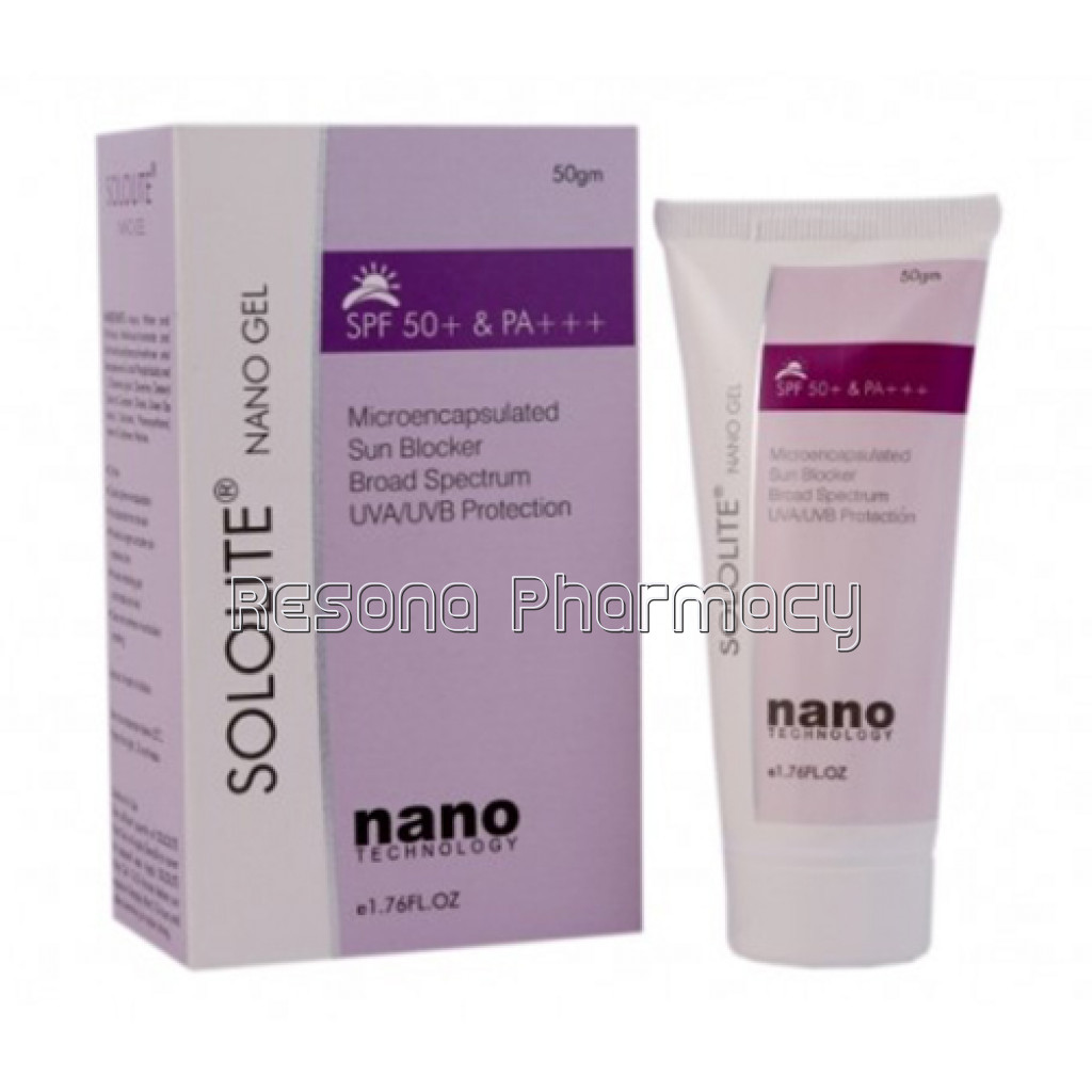 Sololite Nano Gel Spf 50Plus