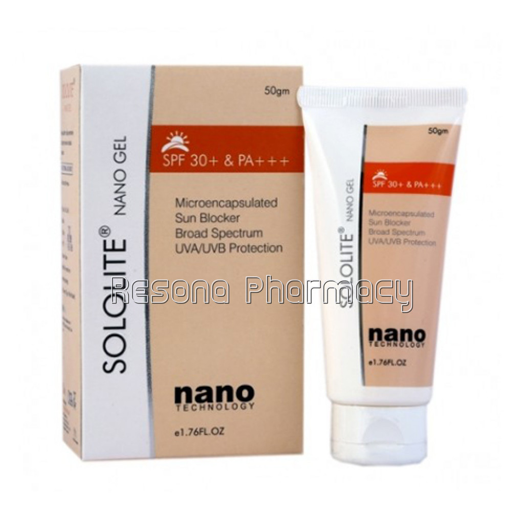 Sololite Nanogel Sunscreen Spf30
