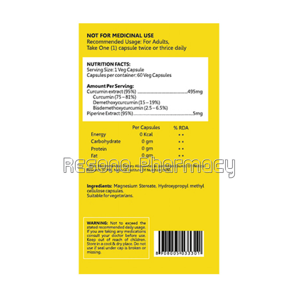 Curcumin With Piperine (95%)
