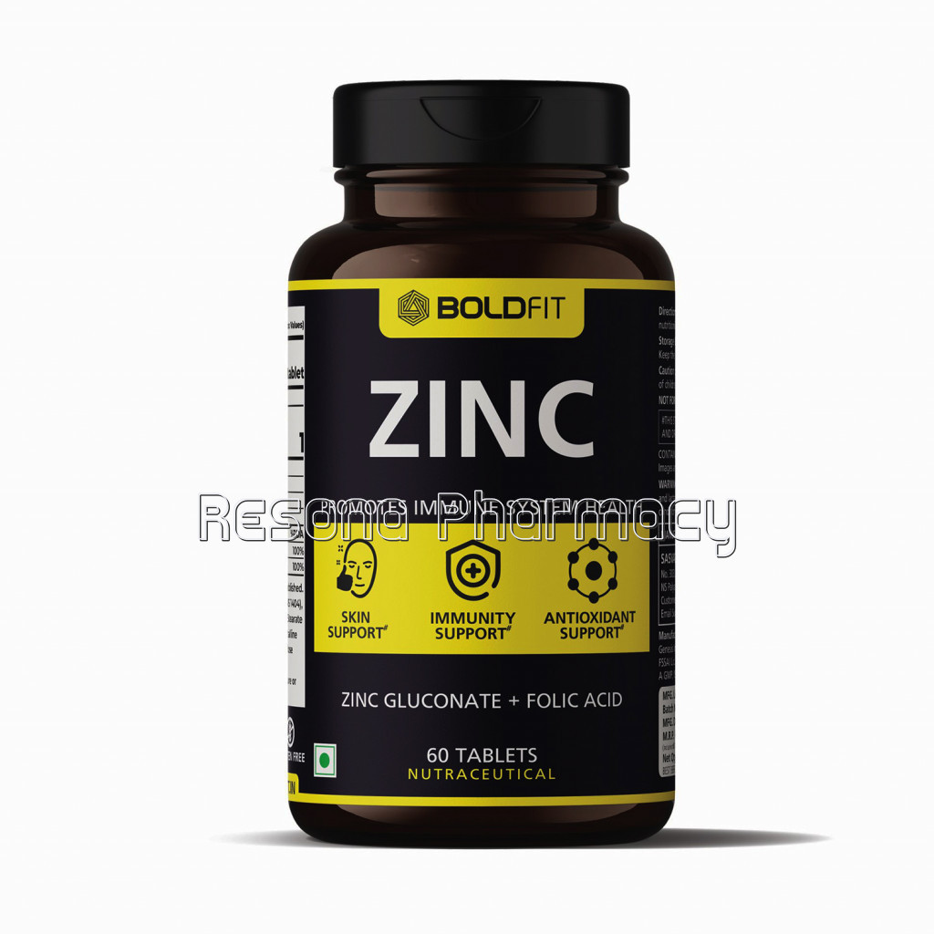 Boldfit Zinc Tablets For Women and Men