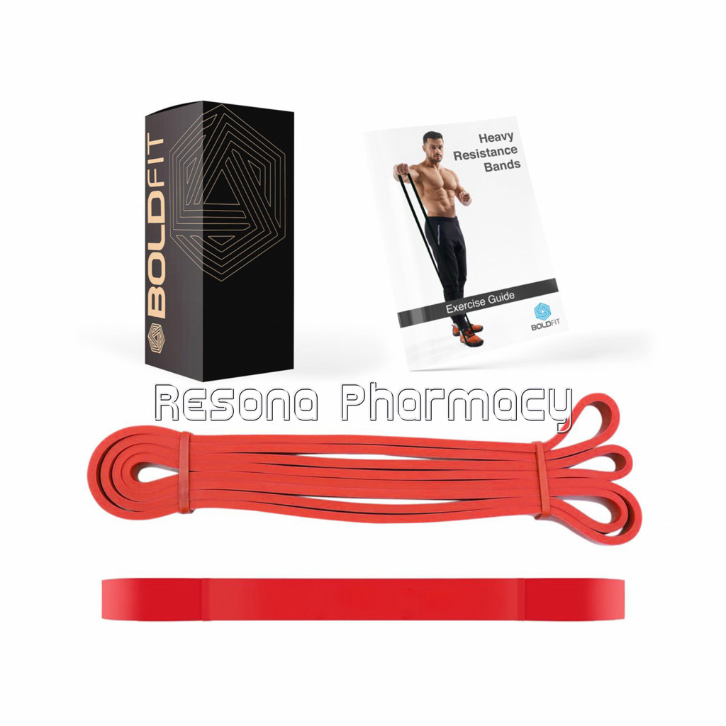Boldfit Heavy Resistance Band Red