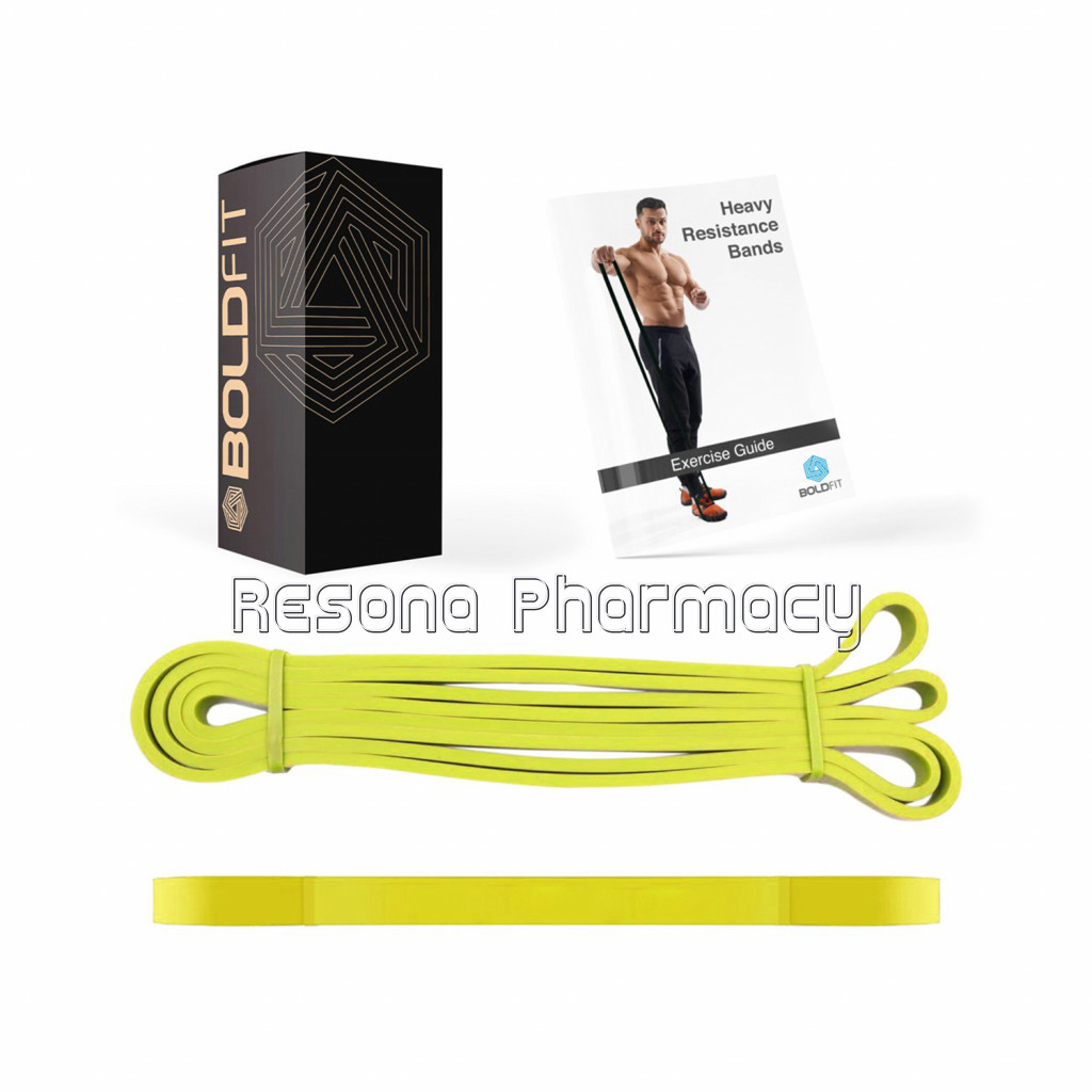 Boldfit Heavy Resistance Band Yellow