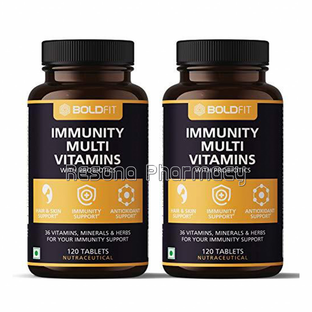 Boldfit Immunity Multivitamins For Men and Women Pack Of 2