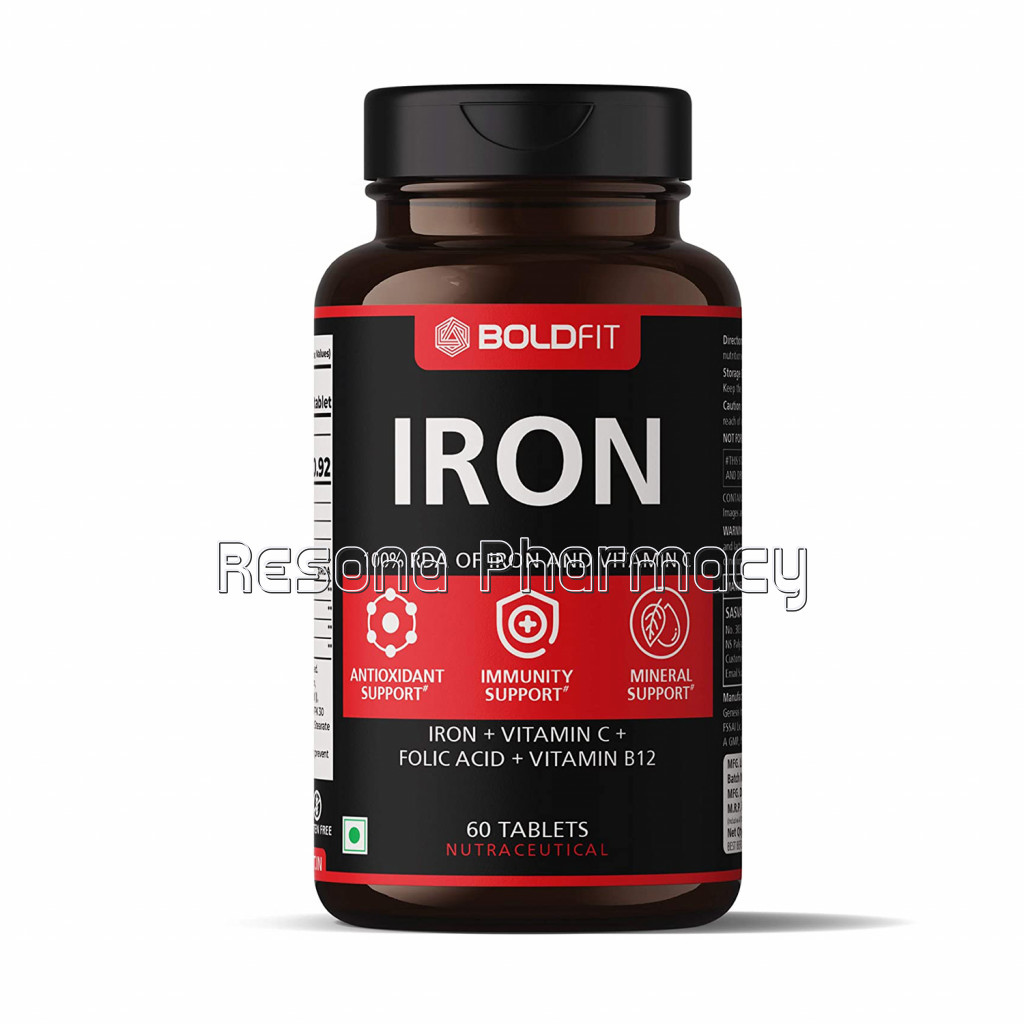 Boldfit Iron Supplement For Women and Men