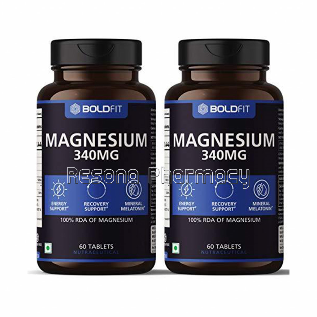 Boldfit Magnesium 340 Mg Supplement Pack Of 2