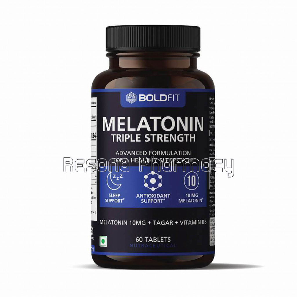 Boldfit Melatonin 10Mg Supplement For Men and Women