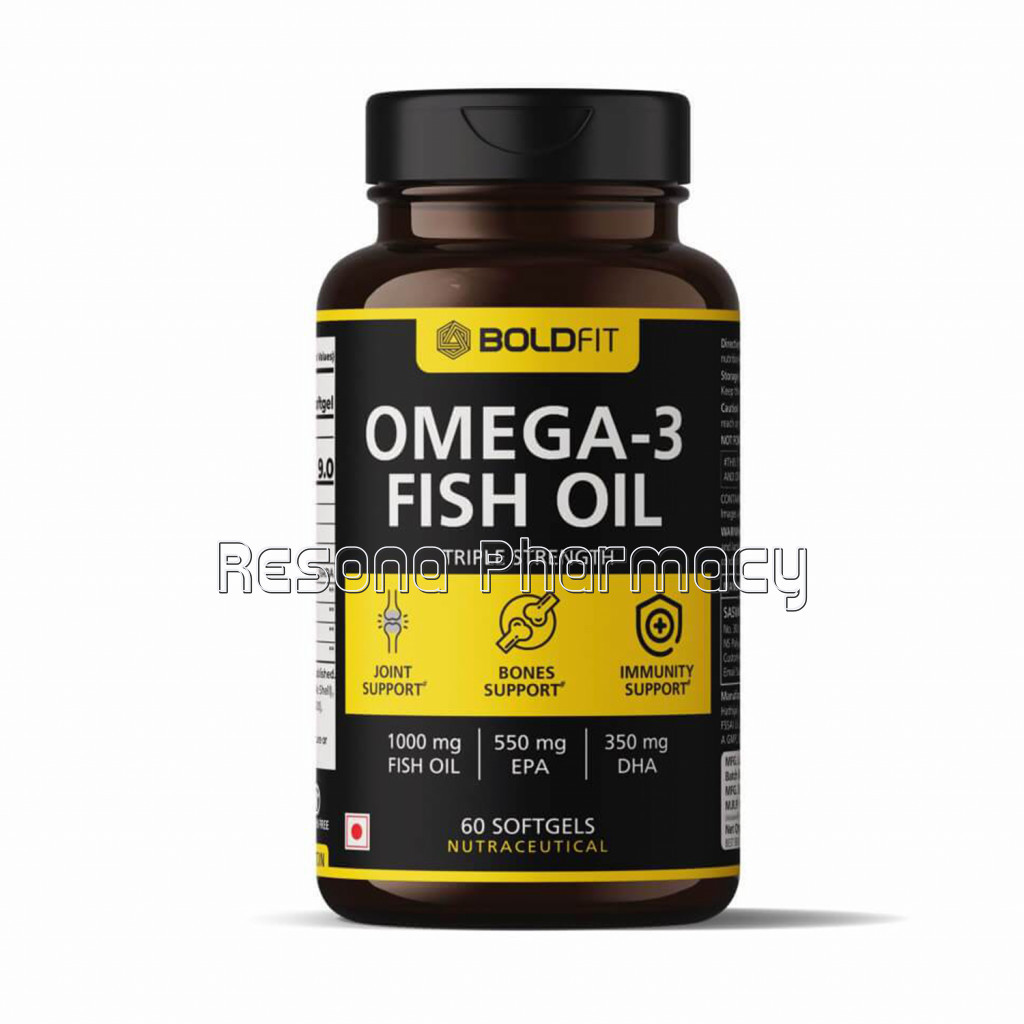 Boldfit Omega 3 Fish Oil Capsules For Men And Women