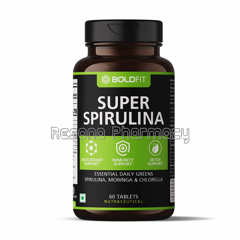 Boldfit Spirulina 500 Mg Supplement
