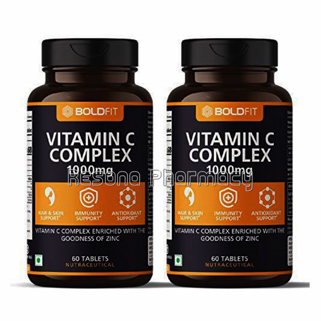 Boldfit Vitamin C Complex 1000Mg Pack Of 2