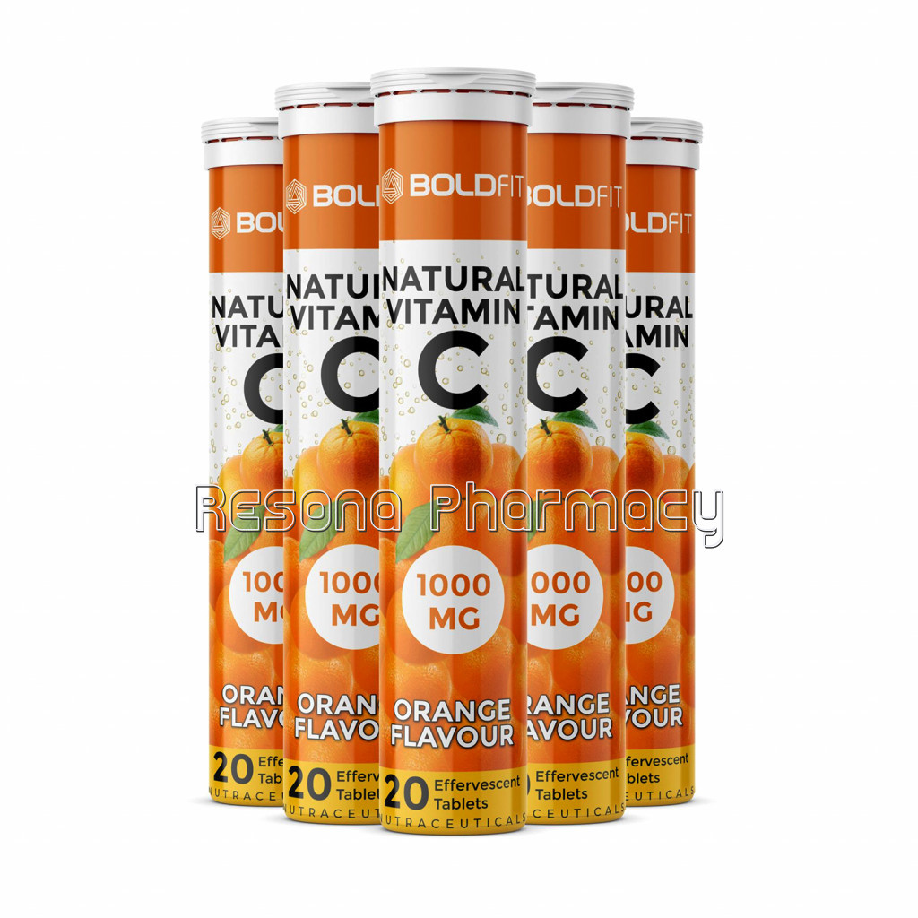 Boldfit Vitamin C Effervescent Tablets Pack Of 5