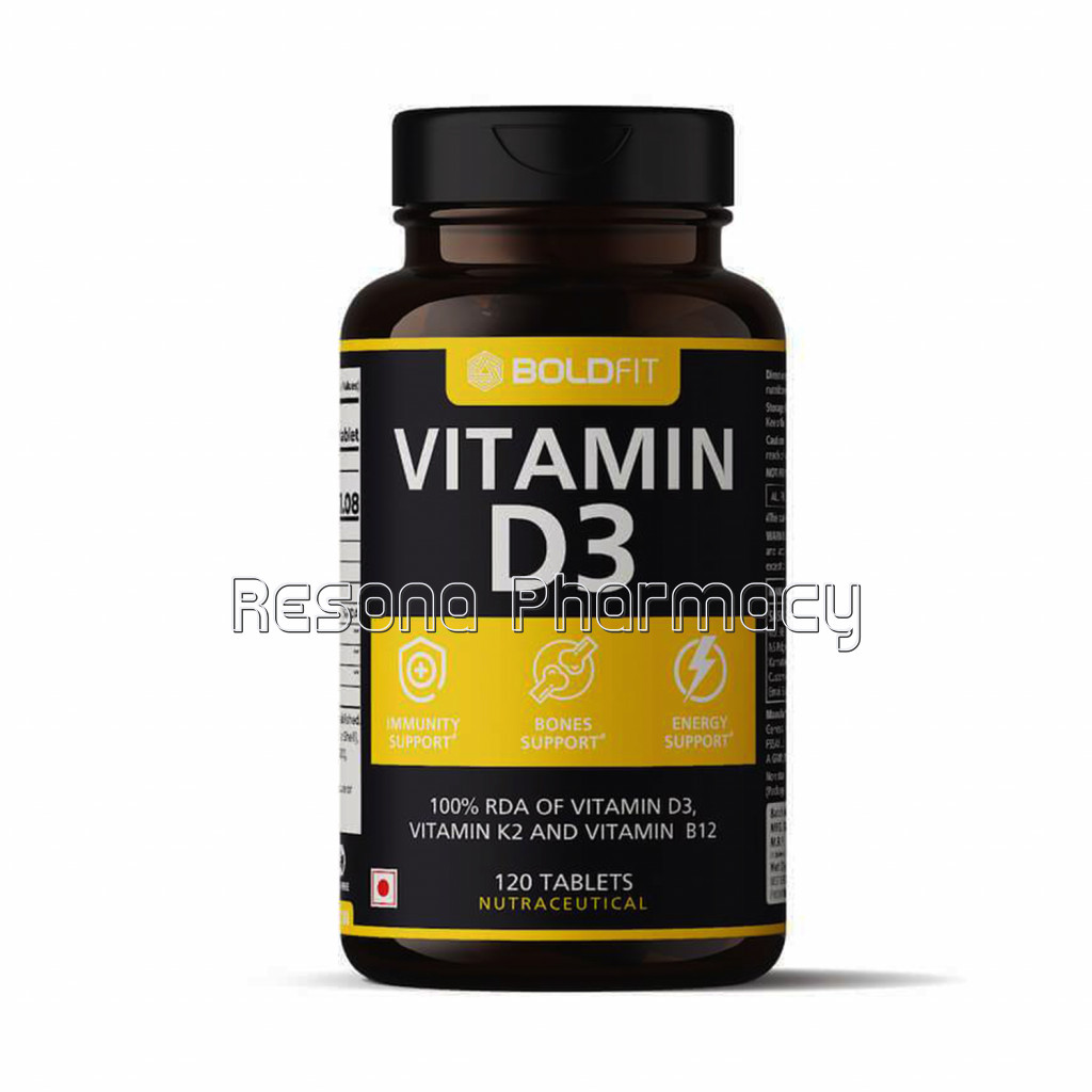 Boldfit Vitamin D3 Supplement