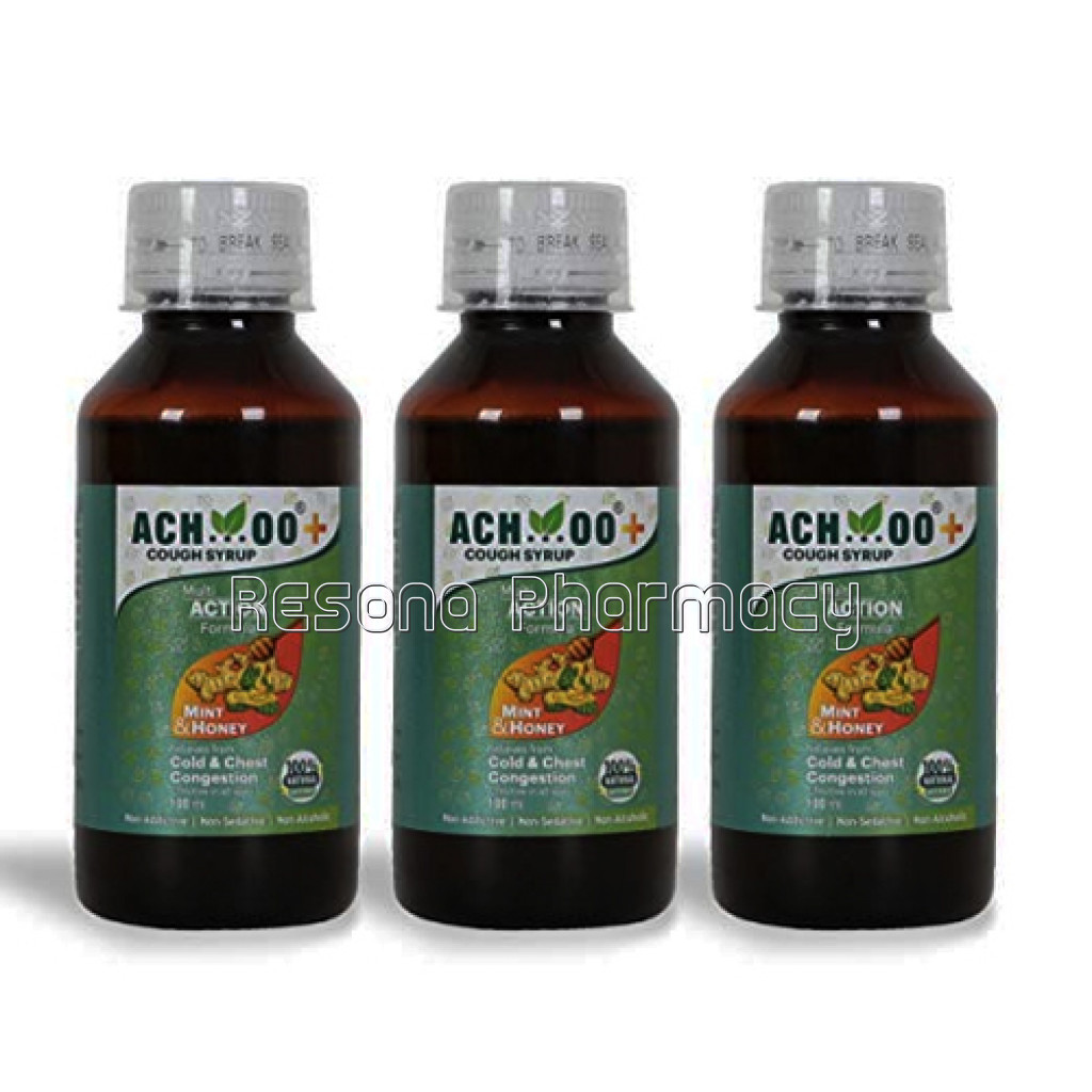 Ach…Oo Cough Syrup | Herbal Syrup With 100% NaNaturalActives