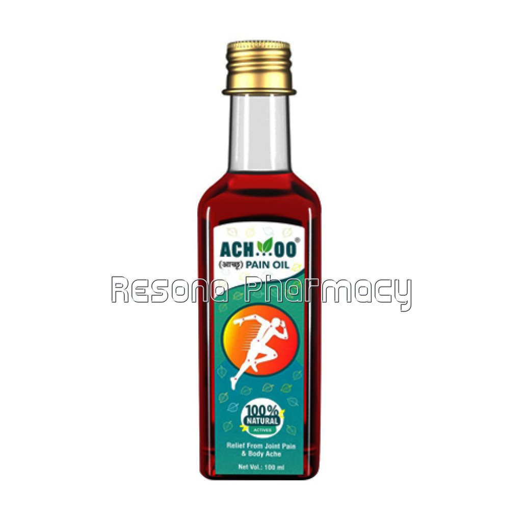 Ach…Oo Herbal Pain Oil For Joint Pain And Muscle Aches With 100% Pure NaNaturalActives