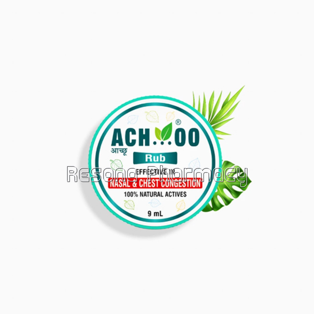 Ach…Oo Rub For Chest And Nasal Congestion With NaNaturalActive Ingredients