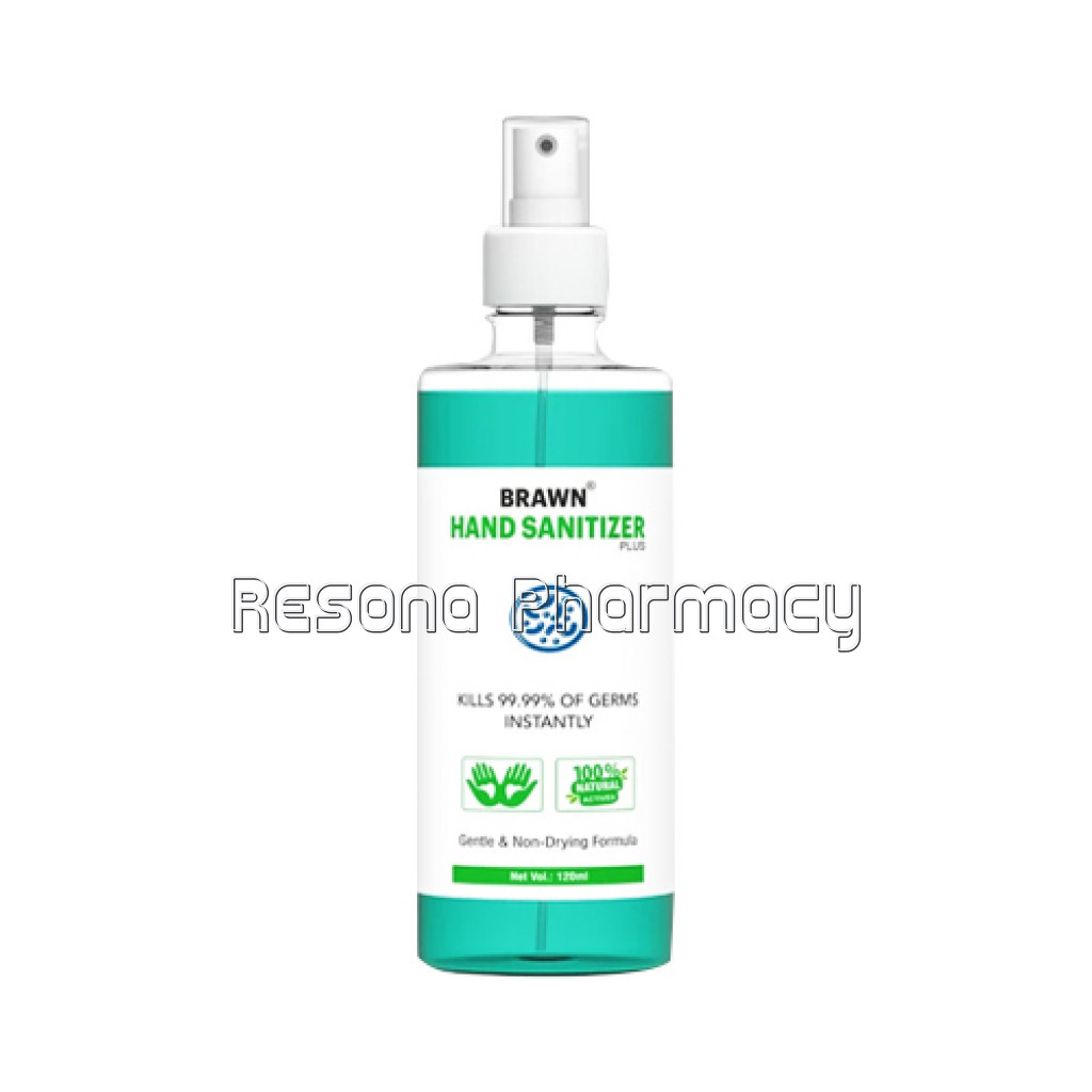 Brawn Herbal Hand Sanitizer Plus 120Ml