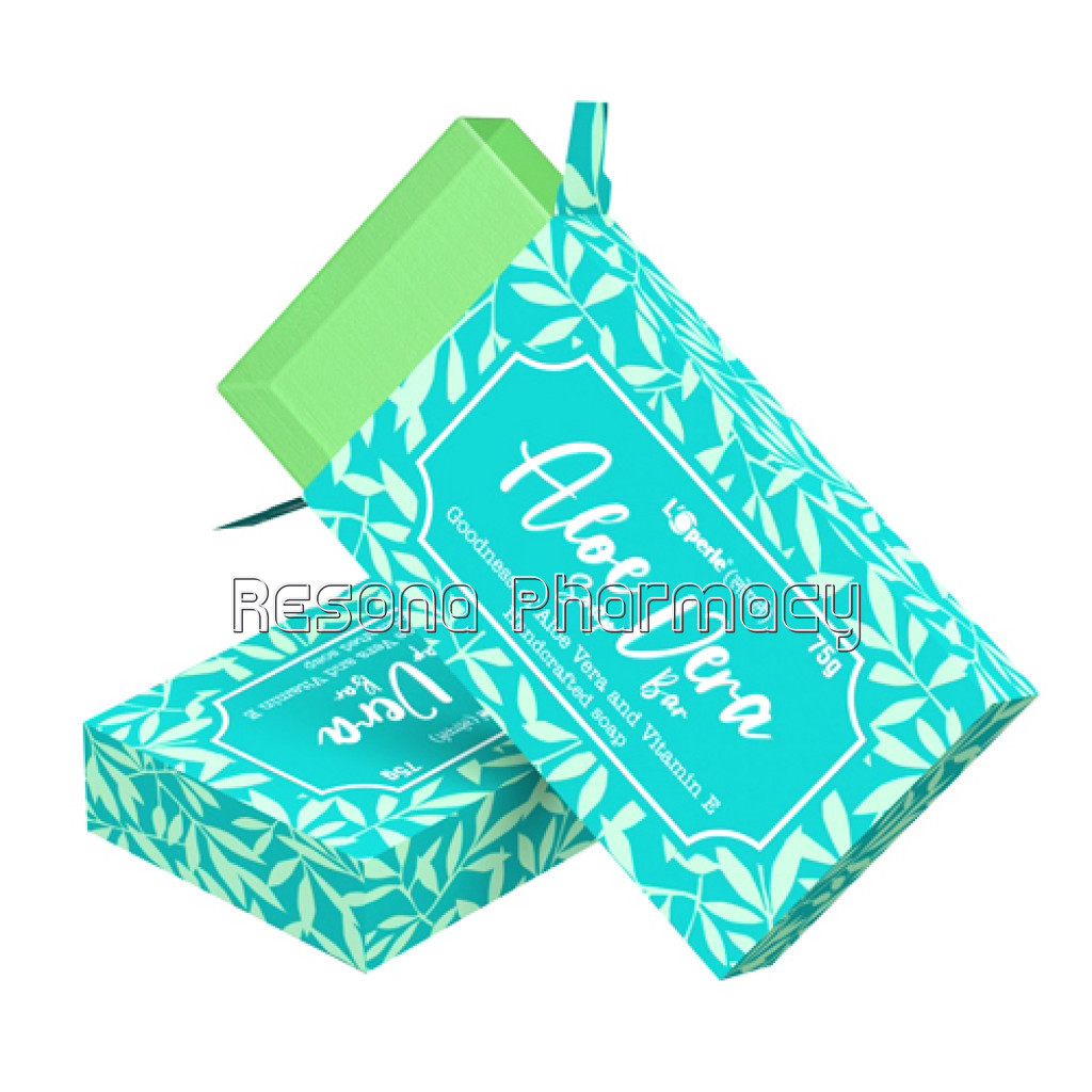Loperle Aloe Vera Soap Bar 75 Gram With NaNaturalActive Ingredients