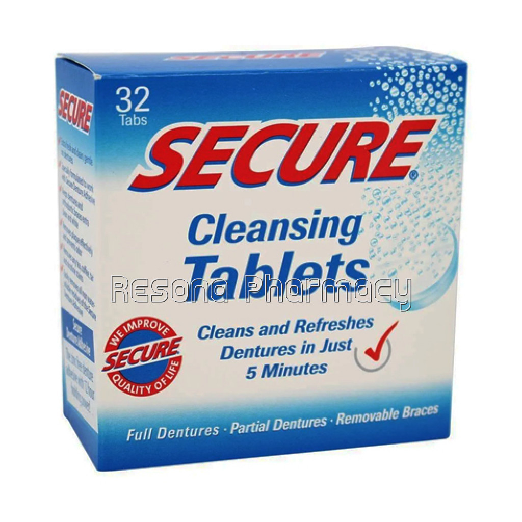 Secure Cleansing Tablets
