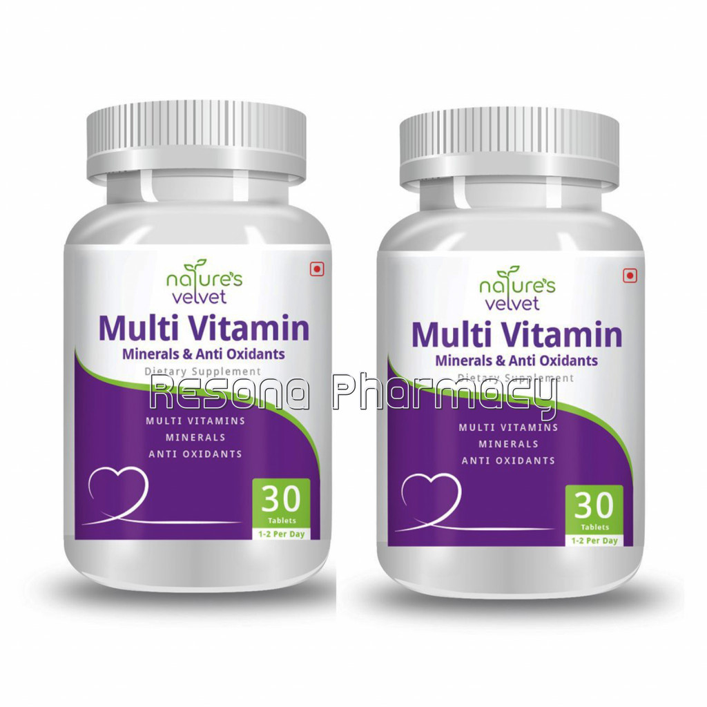 Multivitamins, Minerals And Antioxidants 30 Pack Of 2