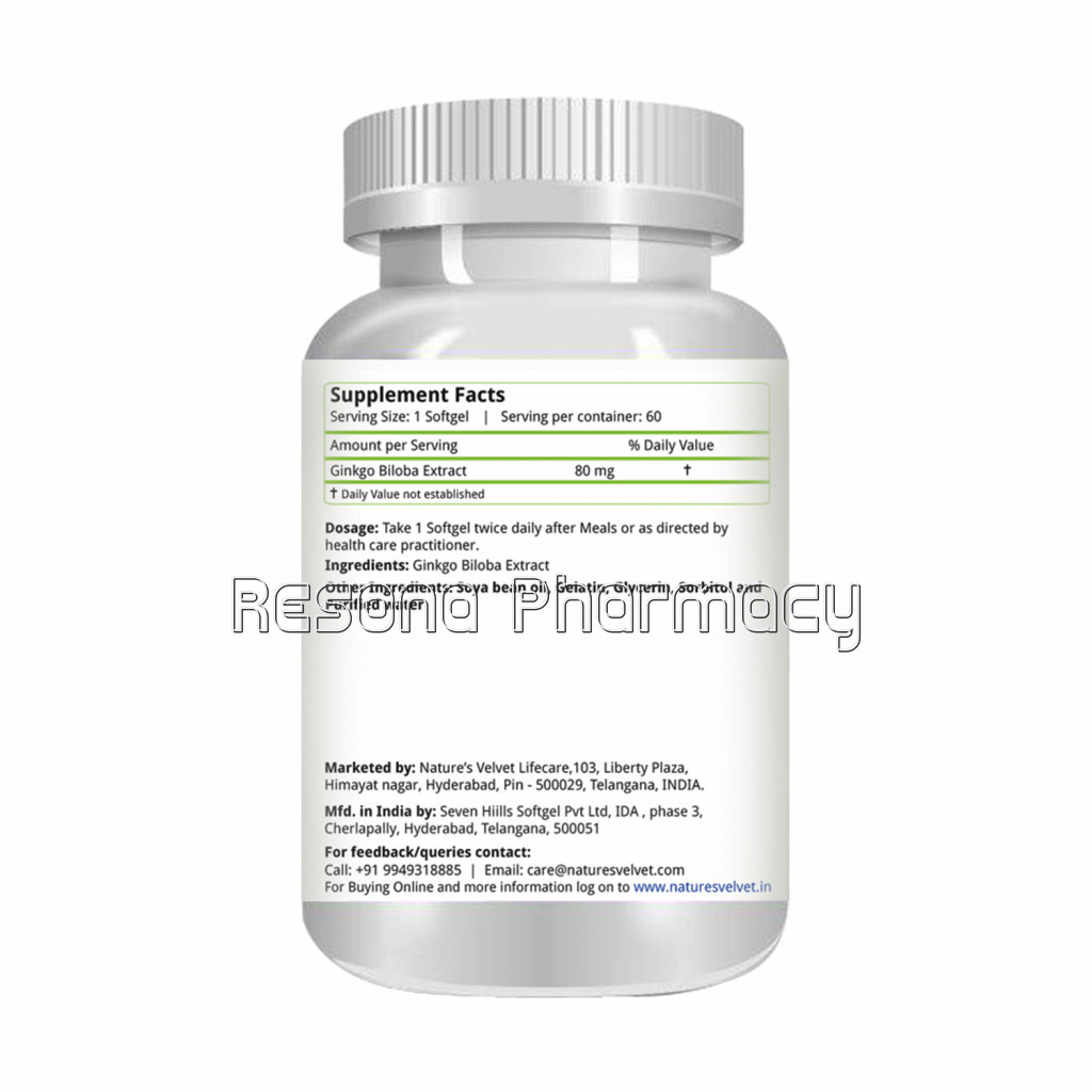 Ginkgo Biloba Extract Pack Of 1