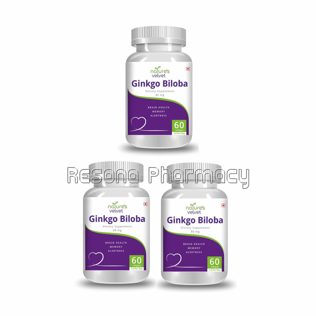 Ginkgo Biloba Extract Pack Of 3