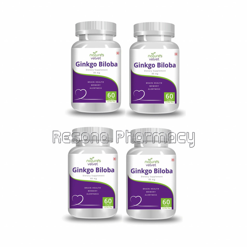Ginkgo Biloba Extract Pack Of 4
