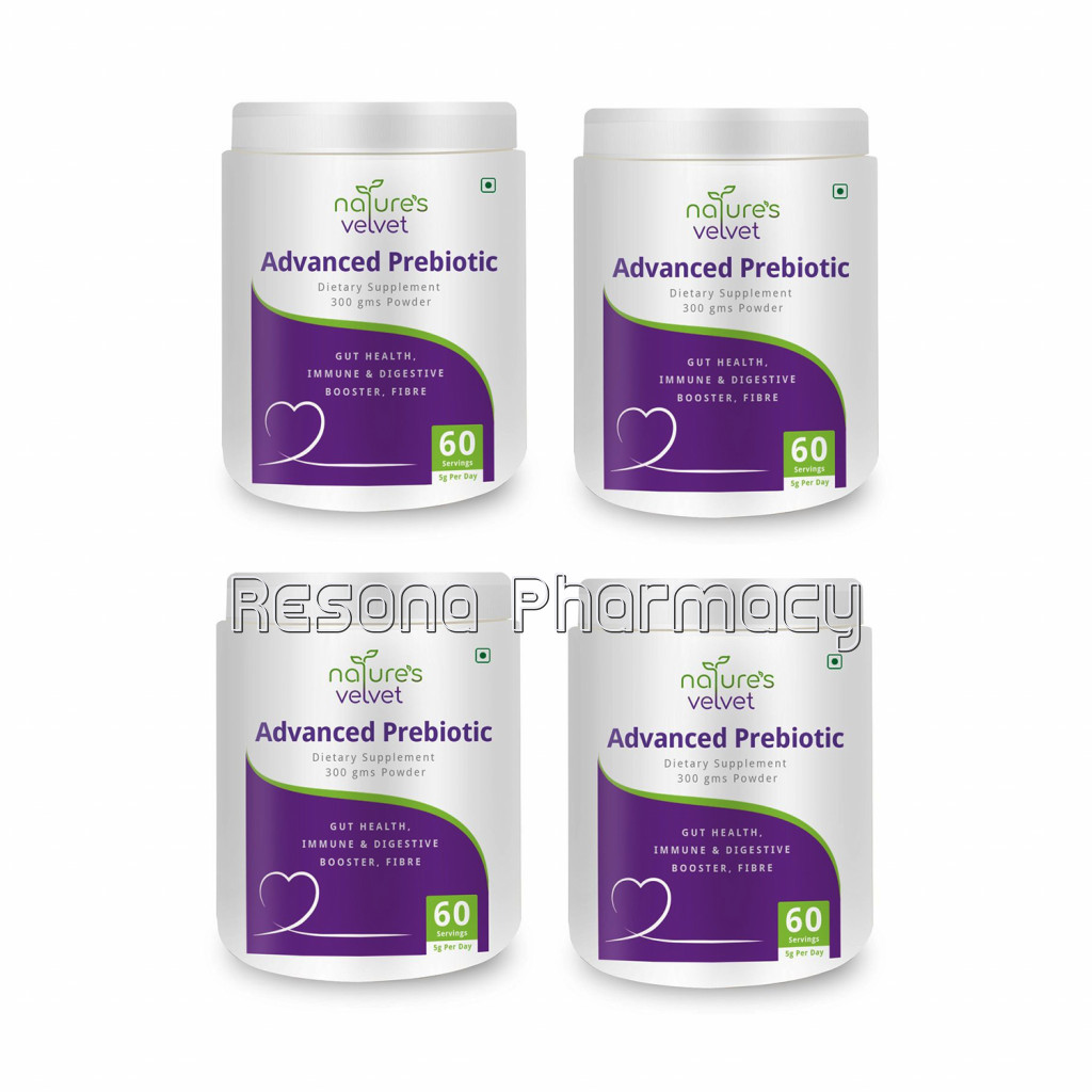 Advanced Prebiotics Powder For Better Digestion and Gut Health 300Gms Pack Of 4