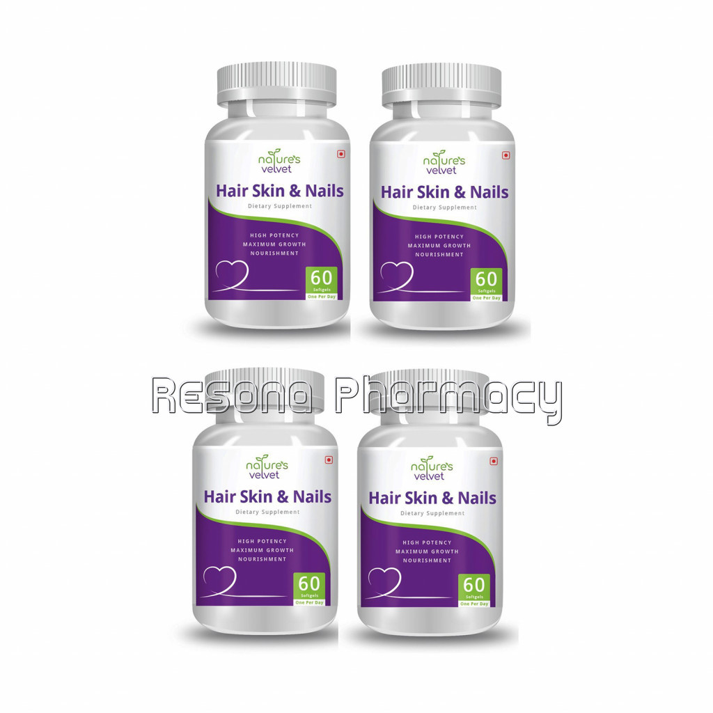 Maximum Nourishment For Hair, Skin And Nails Pack Of 4