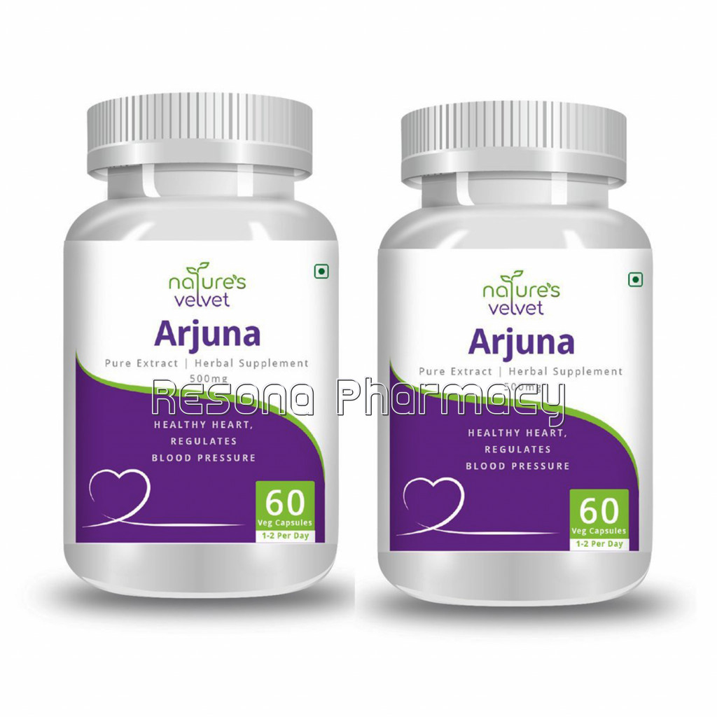Arjuna Herbal   Supports Healthy Heart And Bp Pack Of 2