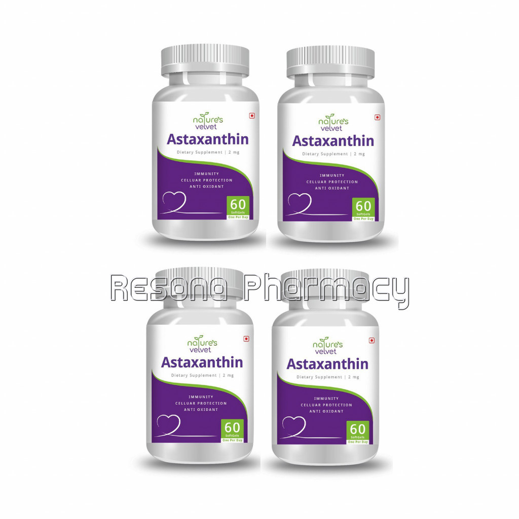 Astaxanthin Antioxidant Pack Of 4