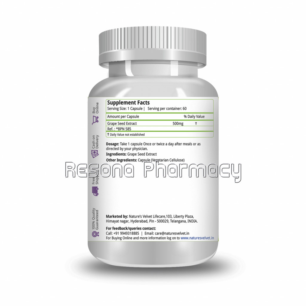 Grape Seed Extract   Antioxidant Pack Of 1