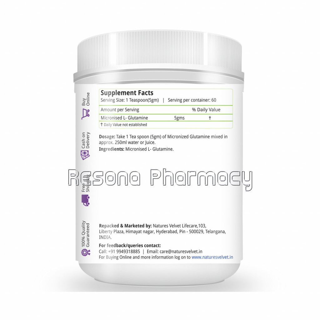 Micronized Glutamine Powder   Supports Muscle Tissue And Helps Recovery Pack Of 1