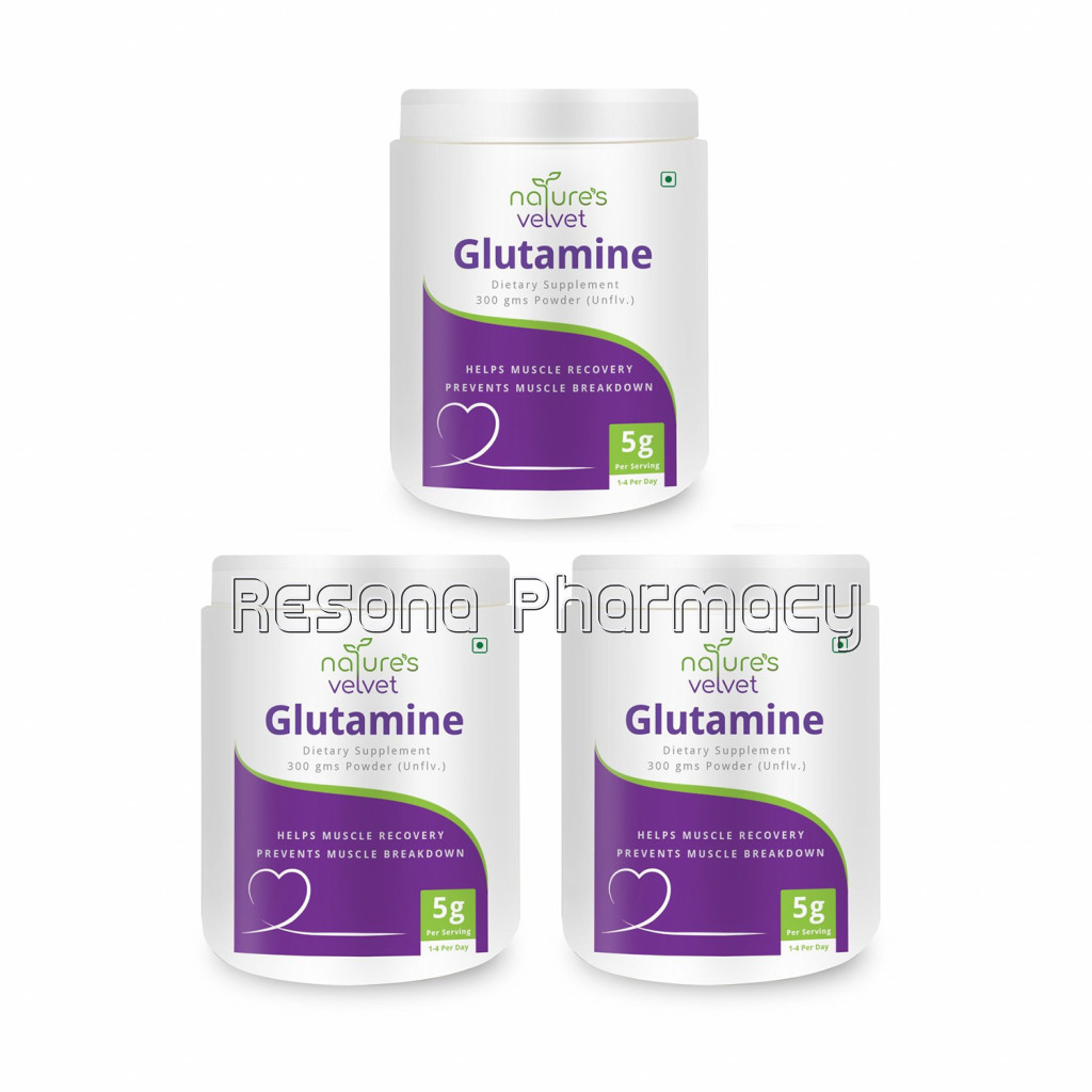 Micronized Glutamine Powder   Supports Muscle Tissue And Helps Recovery Pack Of 3