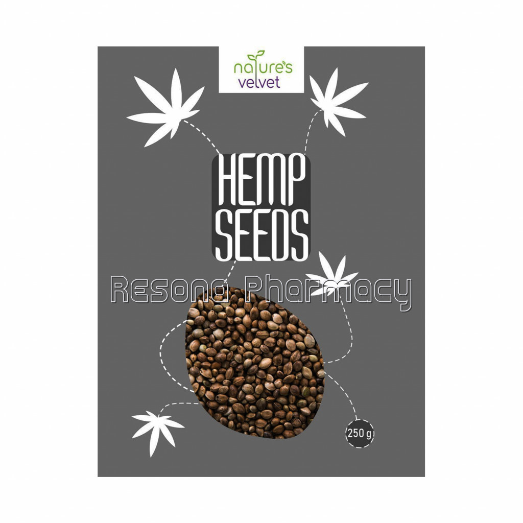 Hemp Seeds, Raw And Premium, 250G Pack Of 1