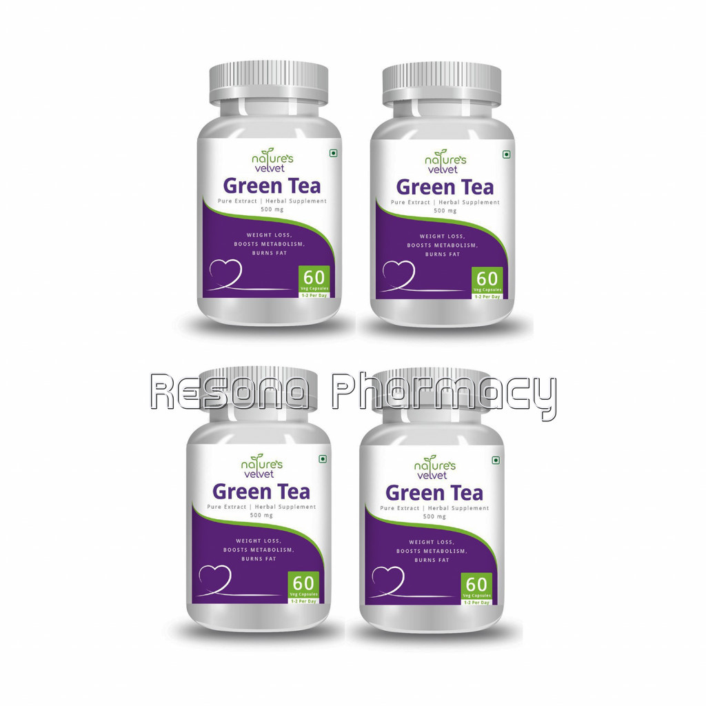 Green Tea Pure Extract   Supports Weight Loss, Fat Metabolizer Pack Of 4
