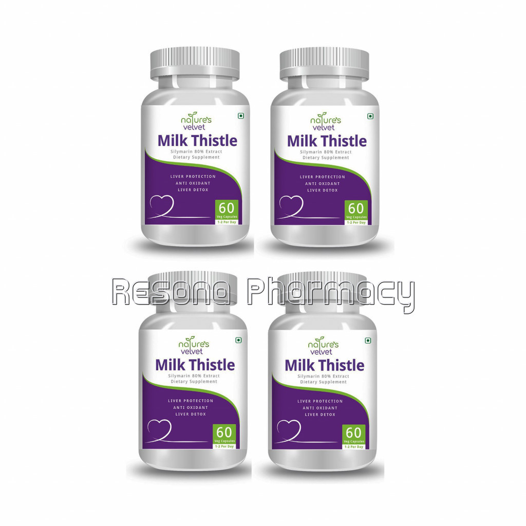 Liver Support With Milk Thistle Pack Of 4