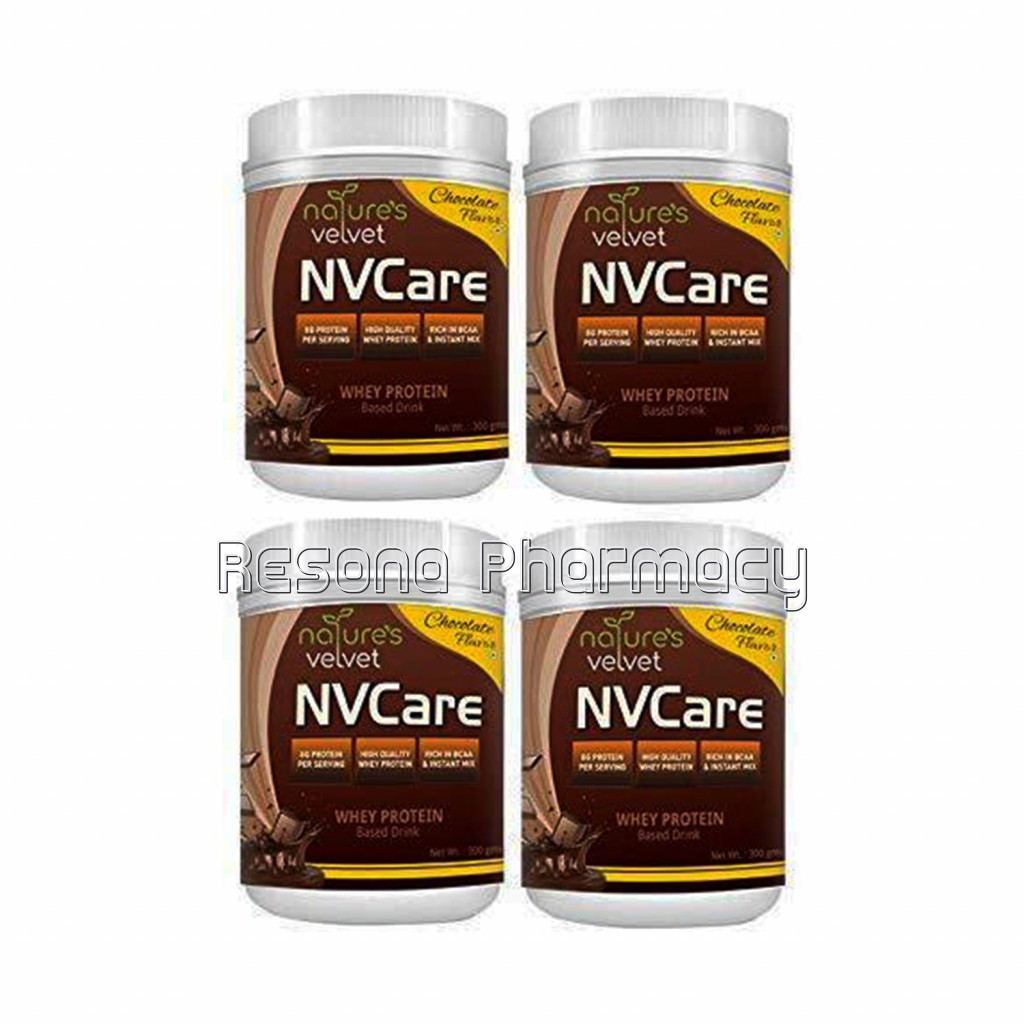 Nvcare   Whey Protein Based Drink   Chocolate Flavor 300Gms Pack Of 4