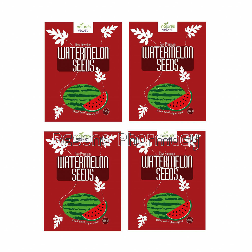 Watermelon Seeds, Raw And Premium, 250G Pack Of 4
