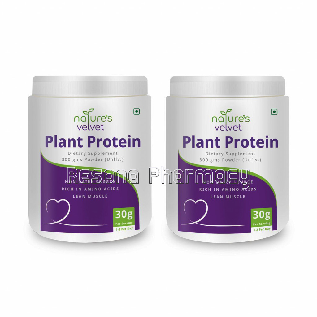 Plant Based Protein Powder   100% Vegan   Rich In Bcaas
300Gms Pack Of 2