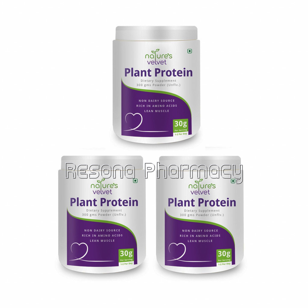 Plant Based Protein Powder   100% Vegan   Rich In Bcaas
300Gms Pack Of 3