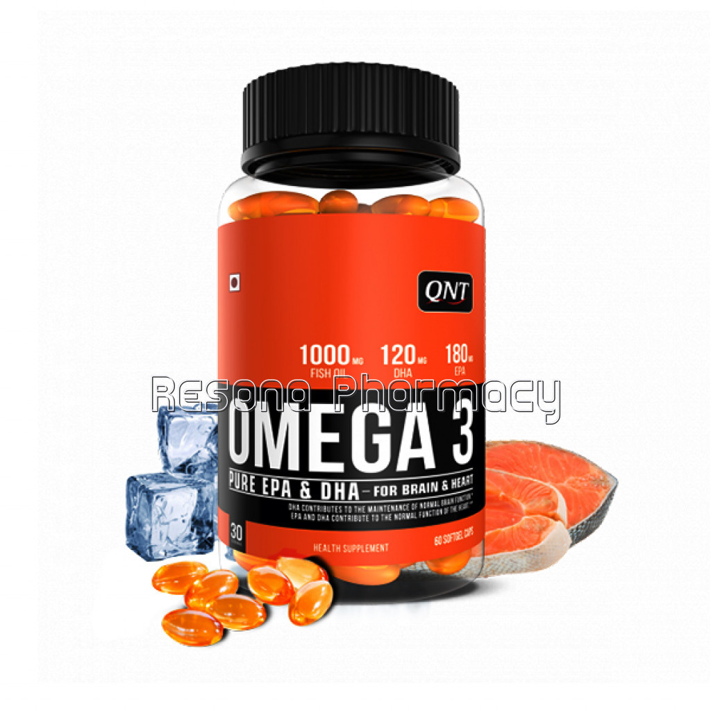 Omega 3 1000Mg 60 Softgels