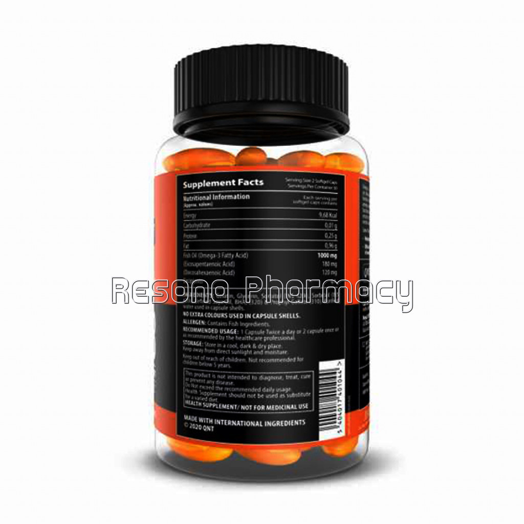Omega 3 1000Mg 60 Softgels