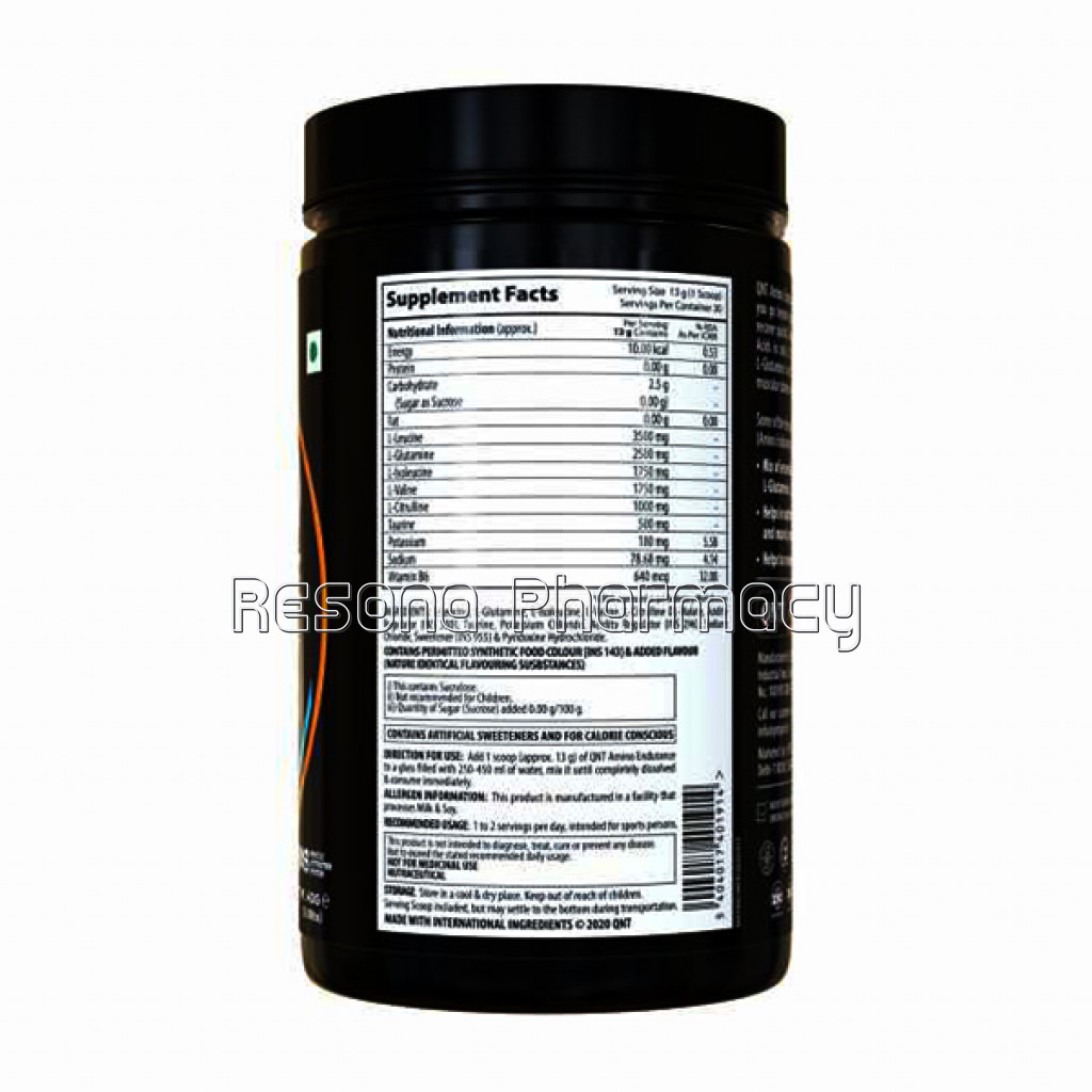 Amino Endurance (Bcaa) Blue Framboise 400G