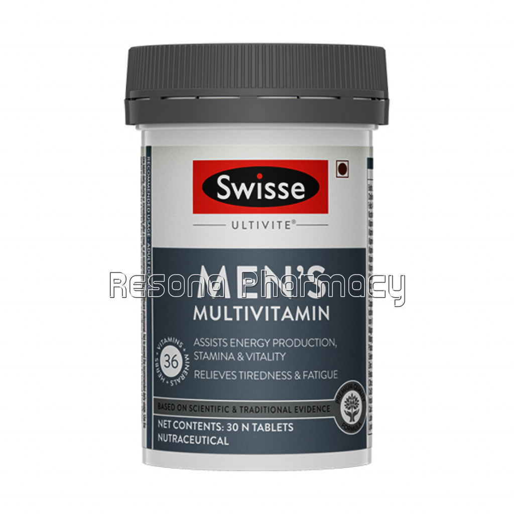 Swisse Men'S Multivitamin 30 Tablets