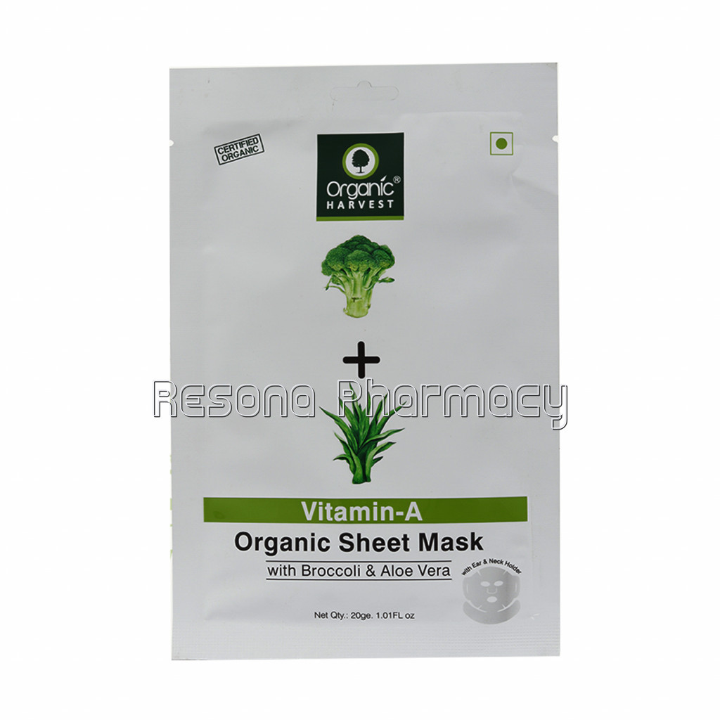 Organic Sheet Mask – Vitamin A