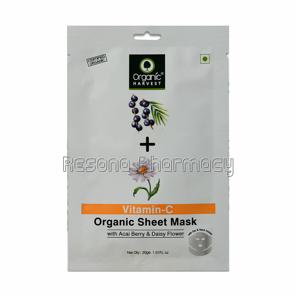 Organic Sheet Mask – Vitamin C