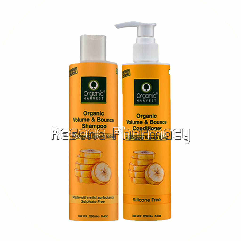 Organic Volume and Bounce Shampoo and Conditioner
