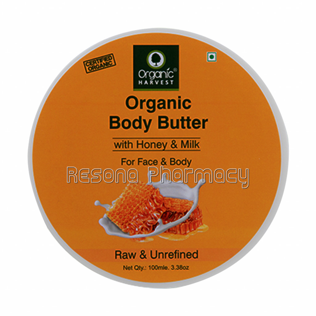 Organic Body Butter With Honey and Milk