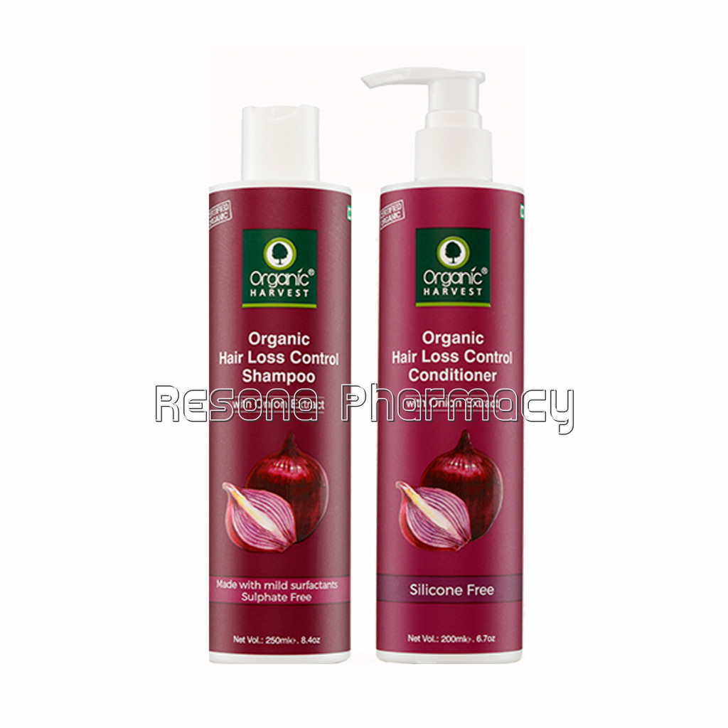 Organic Hair Loss Control Shampoo and Conditioner